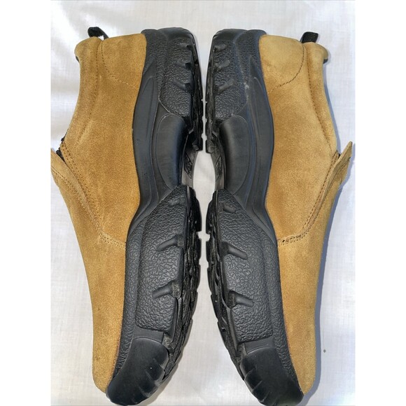 Roper Hiking Shoes Mens Size 13 M Tan Suede Leather Grip Sole Slip On main image 11
